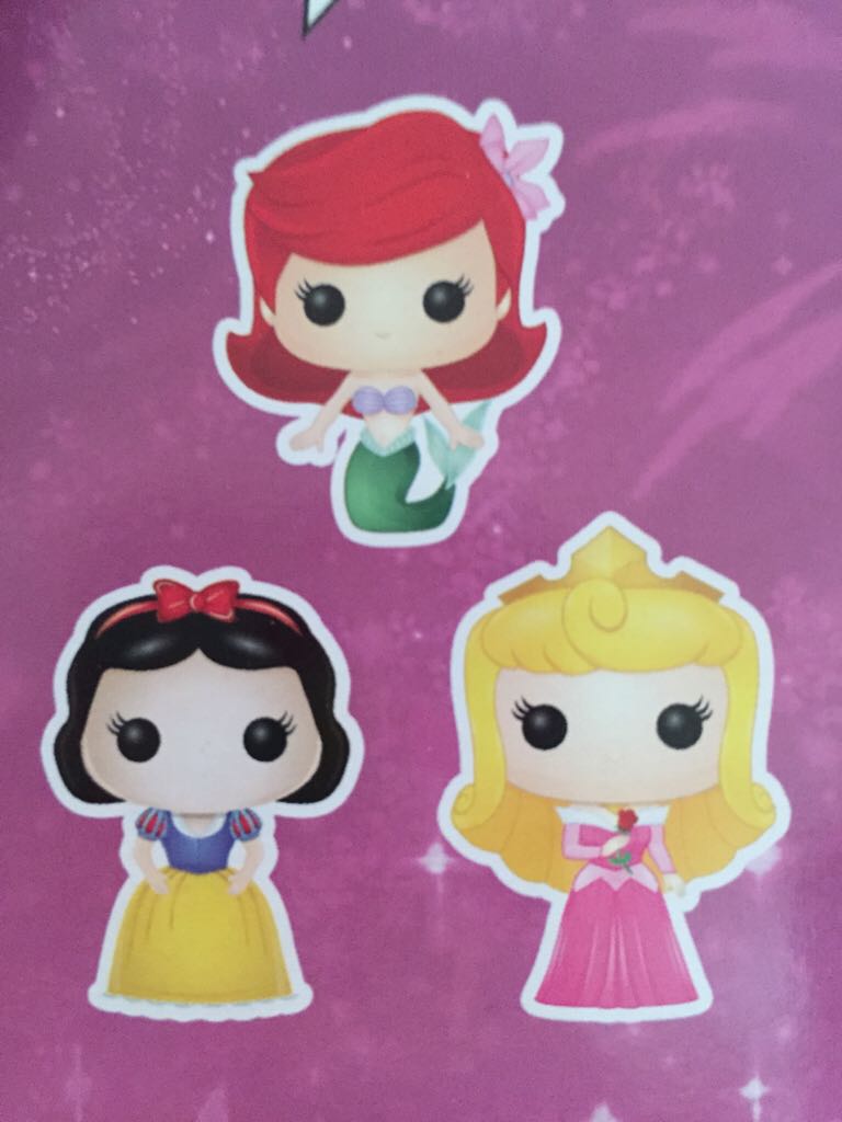 Ariel, Snow White And Aurora Minis - Disney vinyl figure collectible [Barcode 849803037581] - Main Image 2