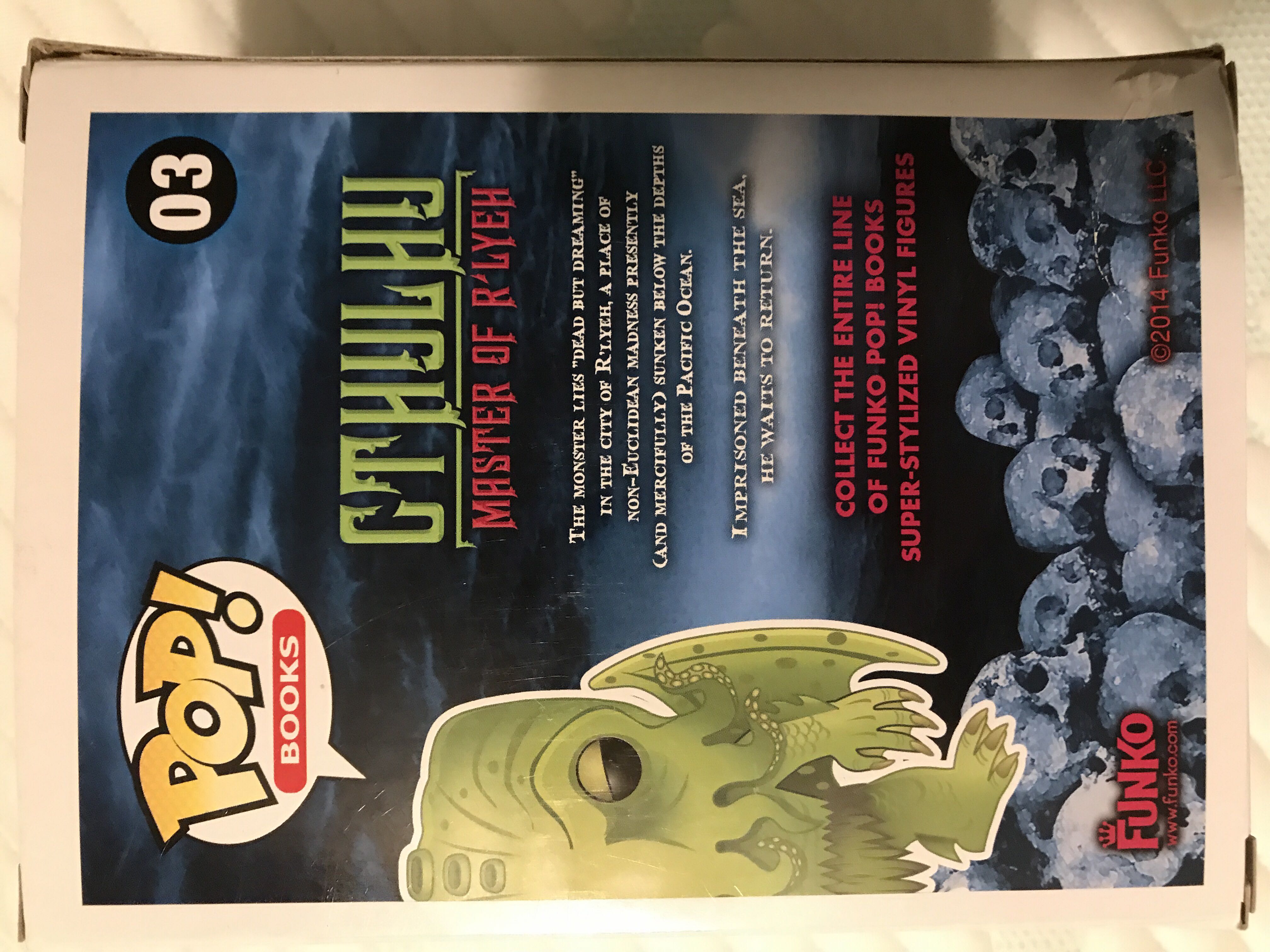 Cthulhu Pop! 3 - H.P. Lovecraft vinyl figure collectible [Barcode 849803048167] - Main Image 3