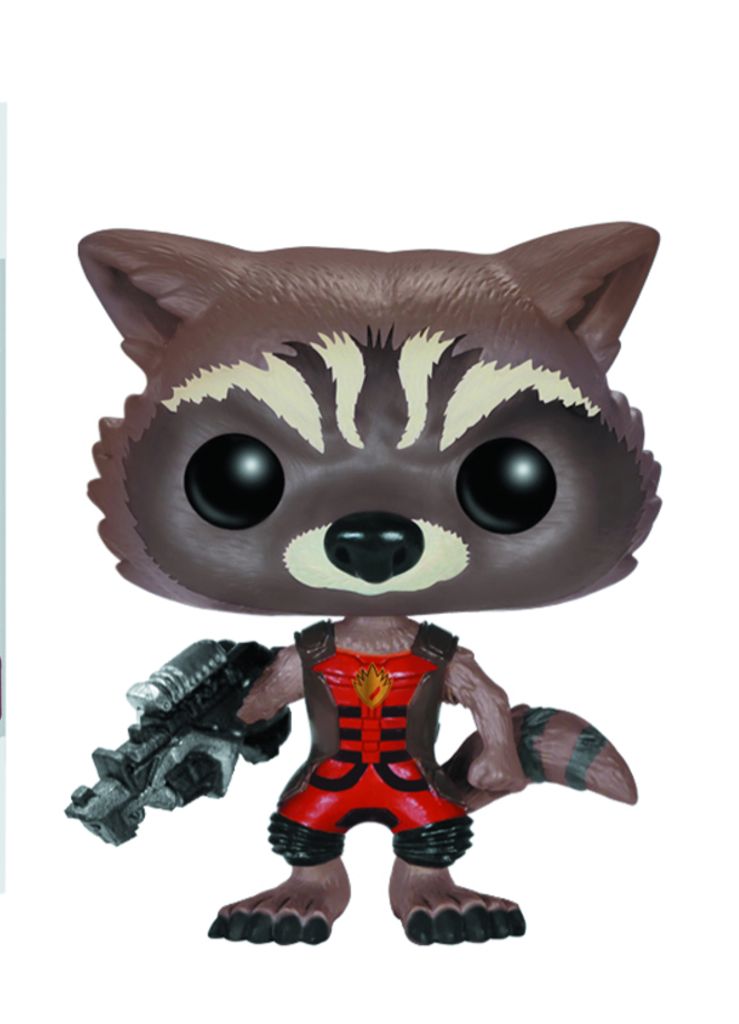 Rocket Raccoon (Red Suit) - Guardians of the Galaxy vinyl figure collectible - Main Image 2