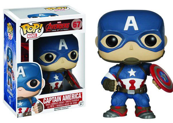 Avengers Age Of Ultron Captain America - Marvel Universe vinyl figure collectible - Main Image 2