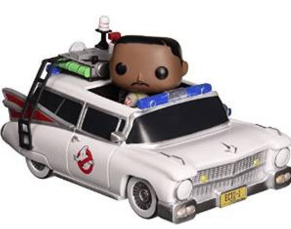 Ecto-1 with Winston Zeddemore - Ghostbusters vinyl figure collectible [Barcode 1498930569831] - Main Image 2