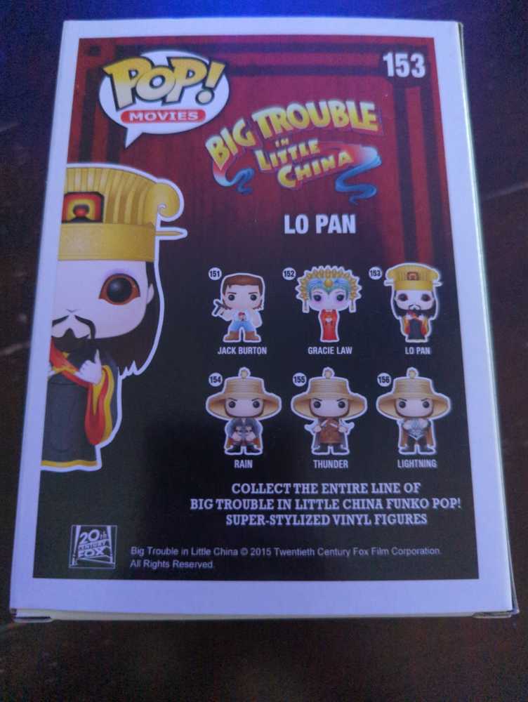 Lo Pan - Big Trouble in Little China vinyl figure collectible [Barcode 849803048068] - Main Image 3
