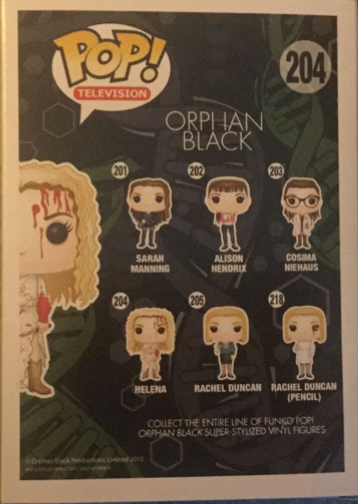 Helena - Orphan Black vinyl figure collectible [Barcode 849803050368] - Main Image 2
