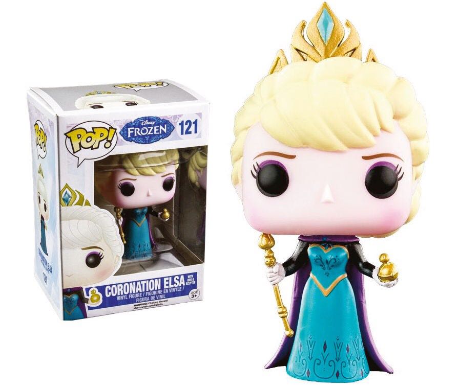 Elsa with Coronation Ball and Scepter - Frozen vinyl figure collectible [Barcode 849803048853] - Main Image 2
