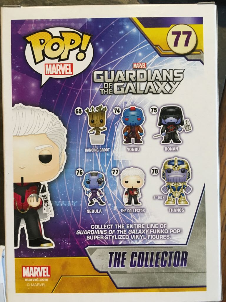 The Collector (Taneleer Tivan) - Guardians of the Galaxy vinyl figure collectible - Main Image 2
