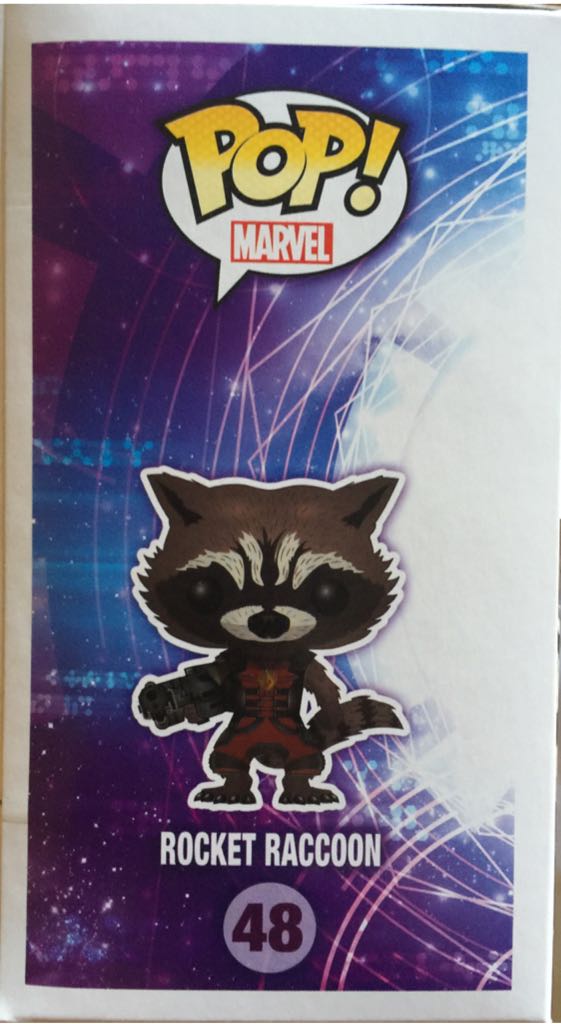 Rocket Raccon - Guardians of the Galaxy vinyl figure collectible [Barcode 849803054373] - Main Image 2