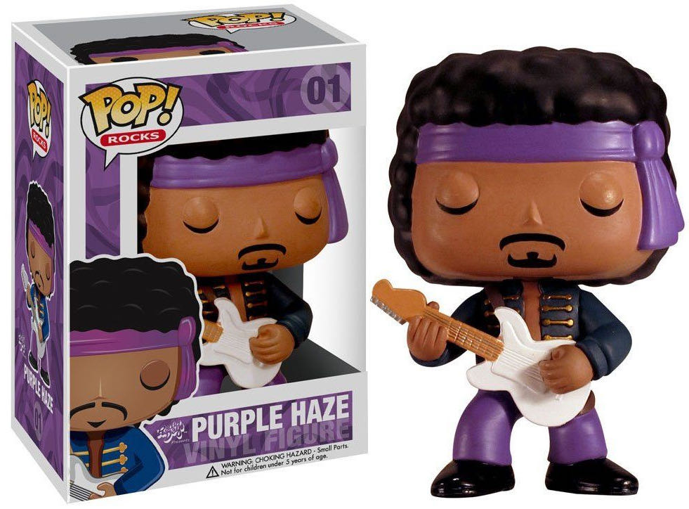 Purple Haze - Jimi Hendrix vinyl figure collectible [Barcode 830395023038] - Main Image 2