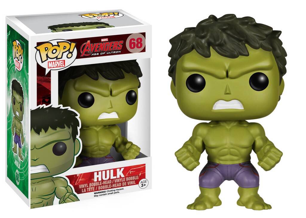 Hulk (Glow in the Dark) - Avengers: Age of Ultron vinyl figure collectible [Barcode 849803053314] - Main Image 2