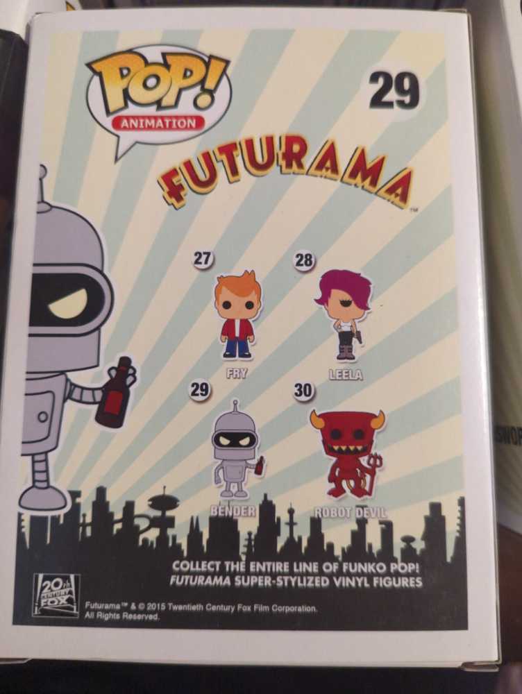 Bender - Futurama vinyl figure collectible [Barcode 849803052348] - Main Image 4
