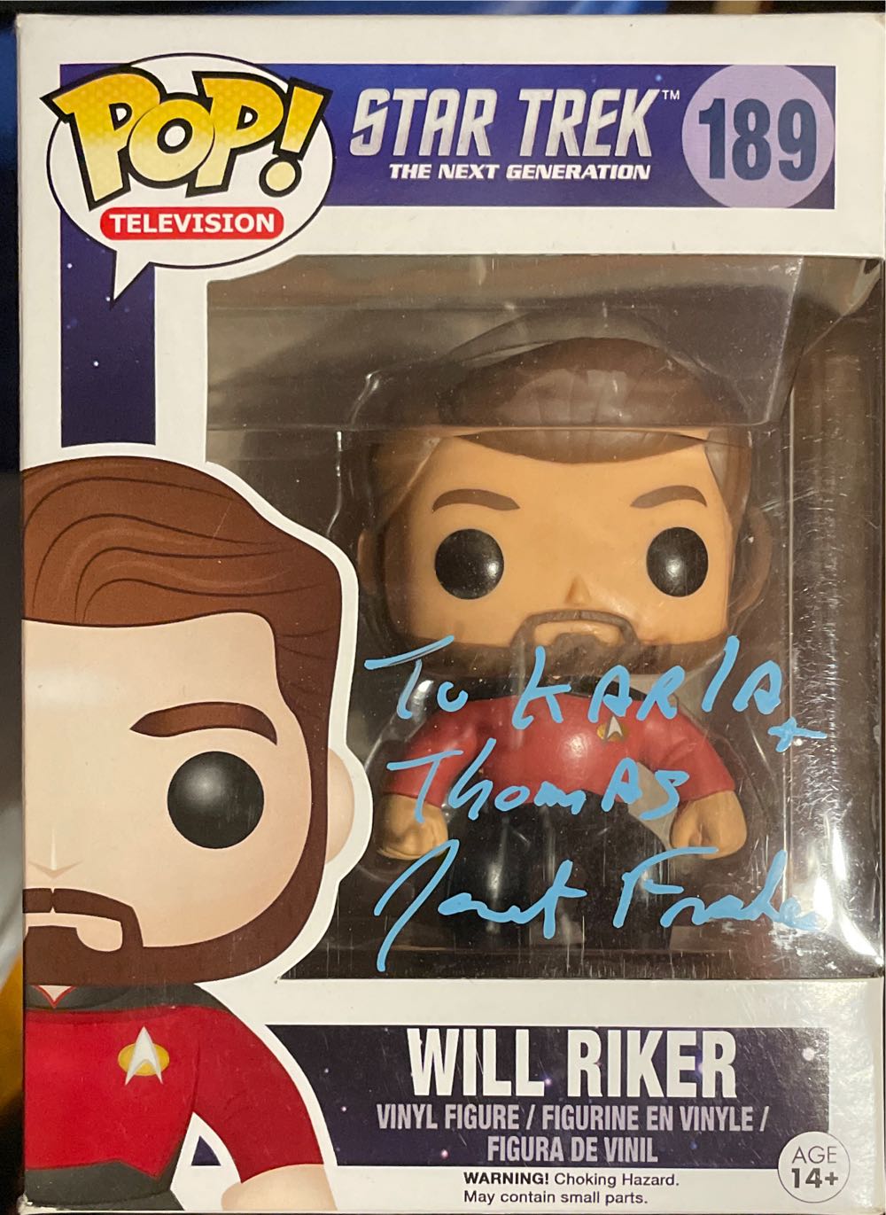 Will Riker - Star Trek vinyl figure collectible [Barcode 849803049041] - Main Image 3