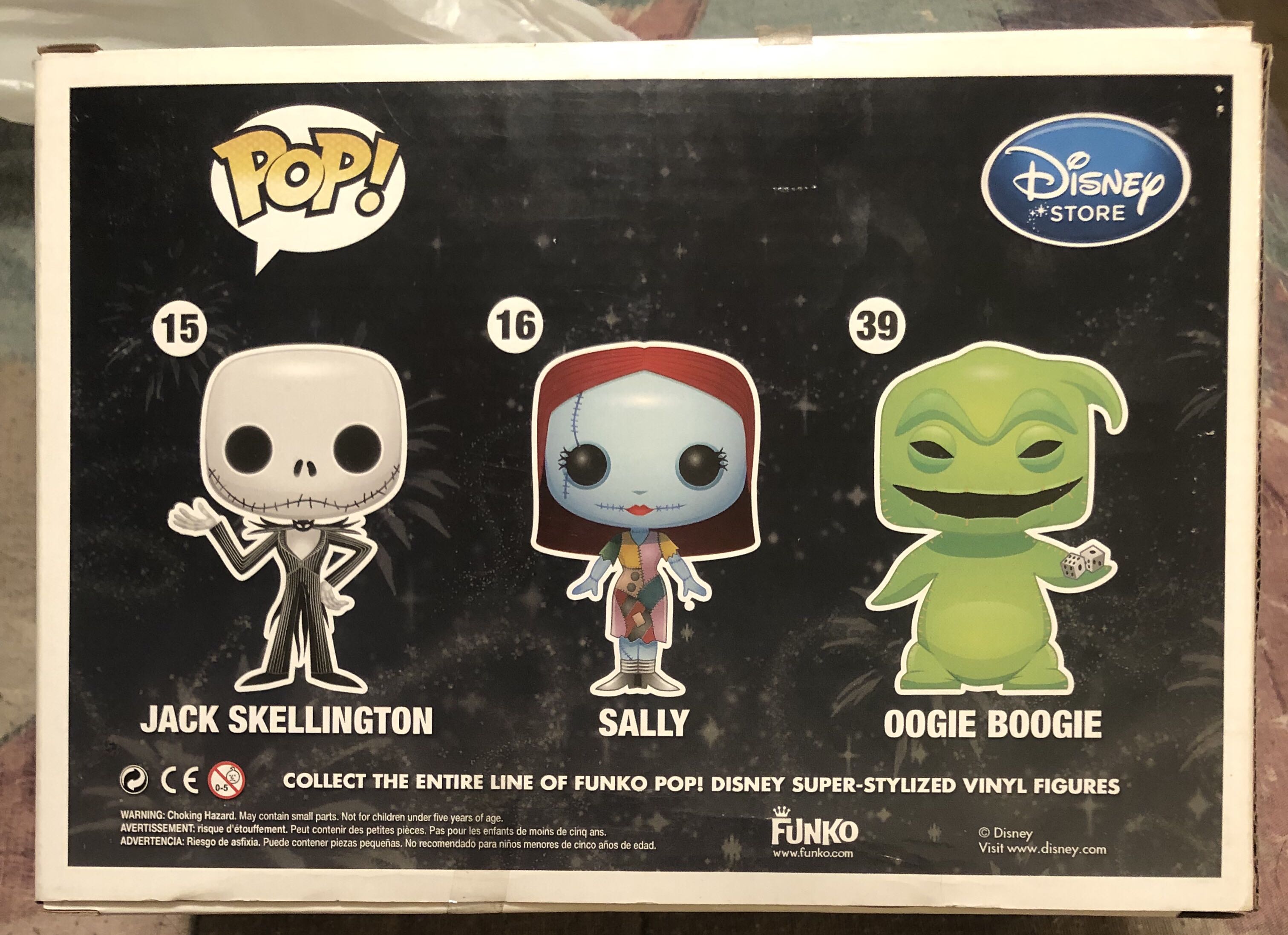 Nightmare - Jack Sally Oogie Exclusive  - Disney vinyl figure collectible [Barcode 830395035130] - Main Image 2