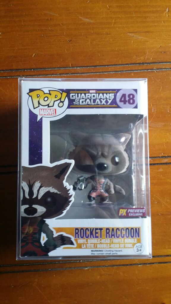 Rocket Racoon - Guardians of the Galaxy vinyl figure collectible [Barcode 849803055615] - Main Image 2