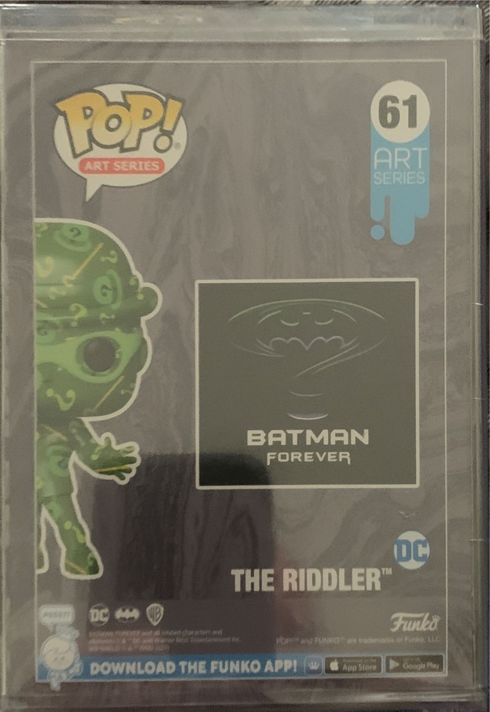 The Riddler 61 Art Series $20 - DC Universe vinyl figure collectible - Main Image 2