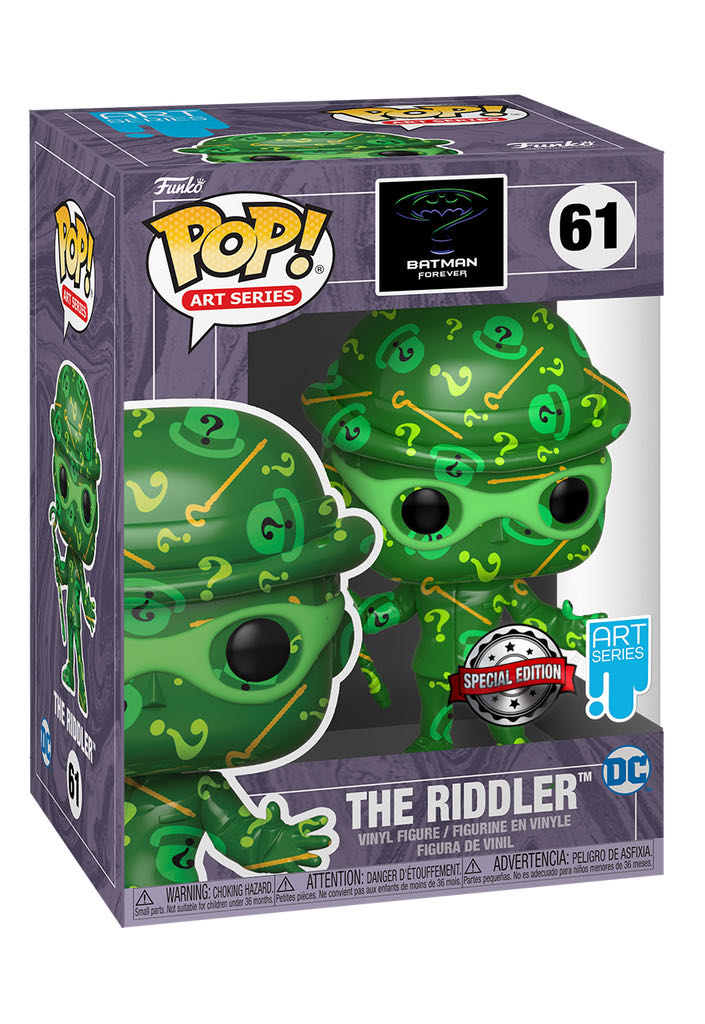 The Riddler 61 Art Series $20 - DC Universe vinyl figure collectible - Main Image 3