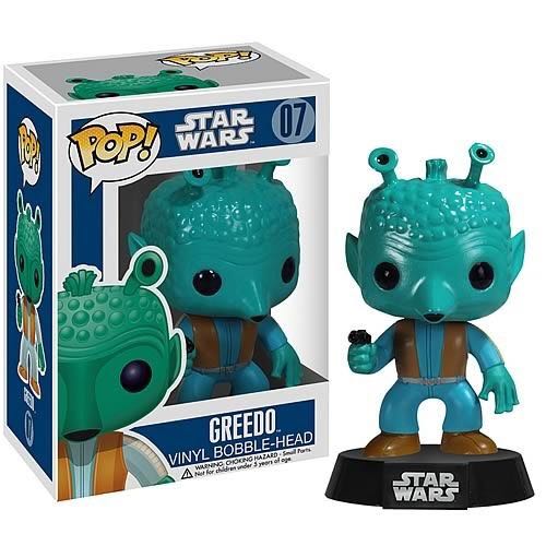 Paul Blake - Autographed - Funko Pop - Greedo - Star Wars vinyl figure collectible [Barcode 849803060442] - Main Image 2