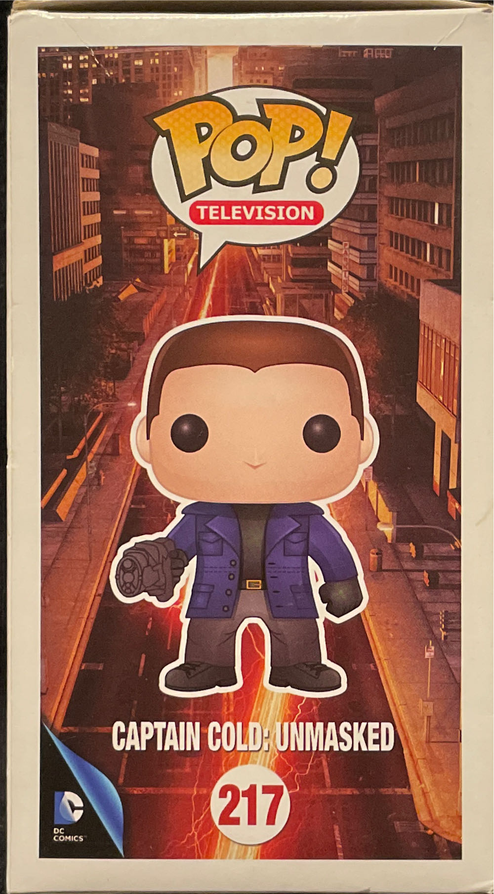 Captain Cold: Unmasked - The Flash vinyl figure collectible [Barcode 849803055578] - Main Image 4