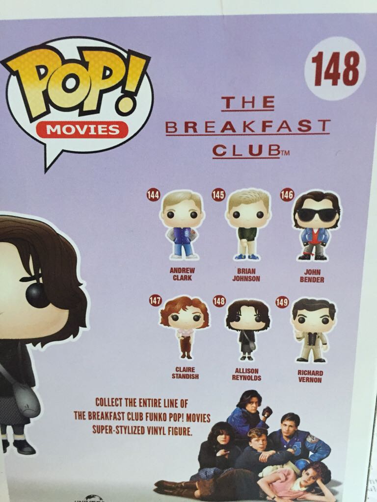 Allison Reynolds - The Breakfast Club vinyl figure collectible [Barcode 849803047450] - Main Image 2