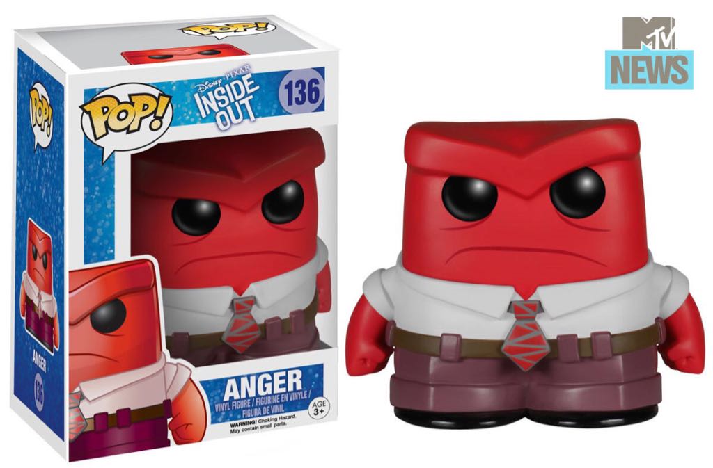 Anger - Inside Out vinyl figure collectible - Main Image 2
