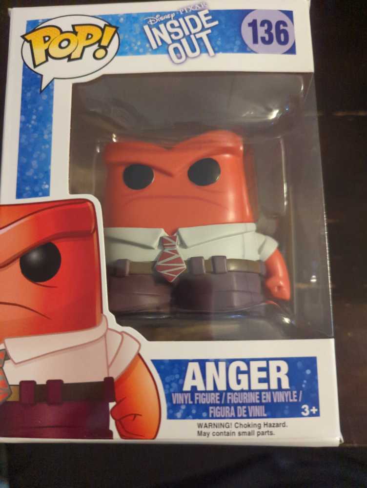 Anger - Inside Out vinyl figure collectible - Main Image 3