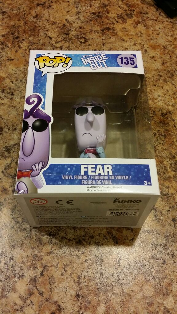 Fear - Inside Out vinyl figure collectible - Main Image 2