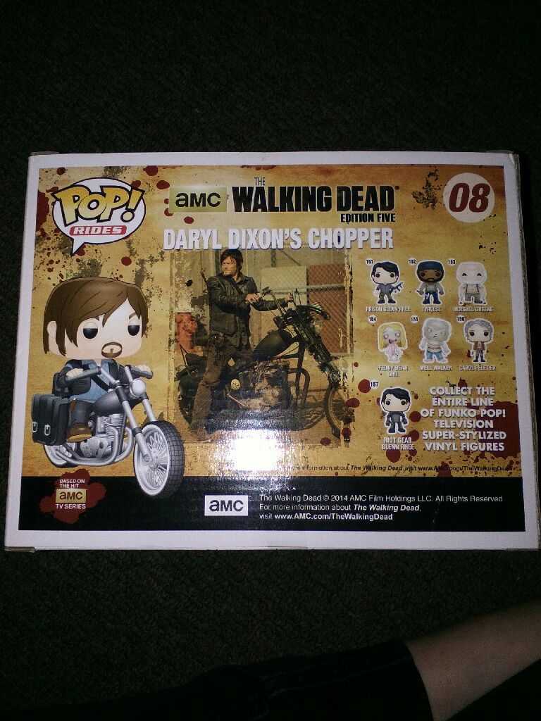 daryl dixon’s chopper  vinyl figure collectible - Main Image 2