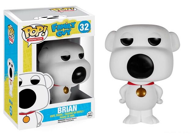 Brian - Family Guy vinyl figure collectible [Barcode 849803052393] - Main Image 2