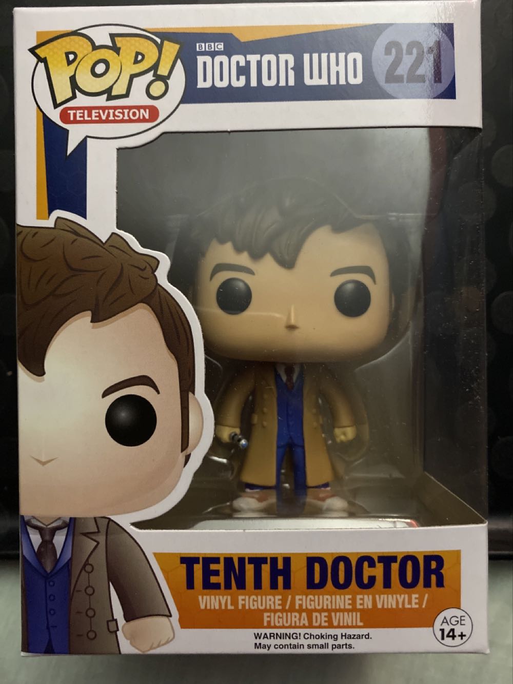 Funko Doctor Who 10th Doctor - Doctor Who vinyl figure collectible [Barcode 849803046279] - Main Image 3