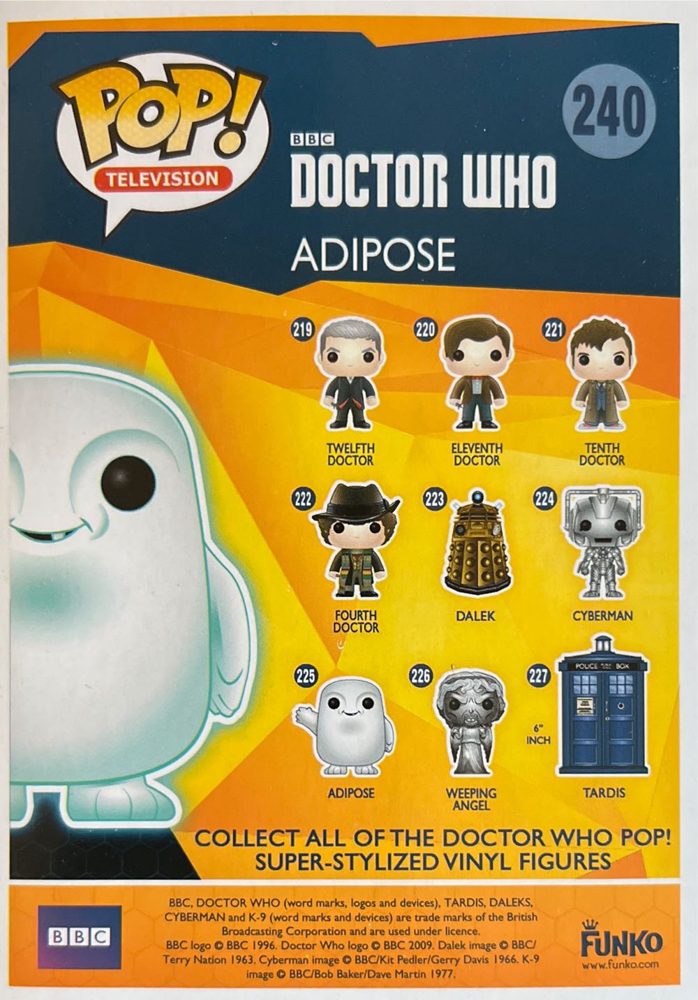 Adipose - Doctor Who vinyl figure collectible [Barcode 849803057848] - Main Image 4
