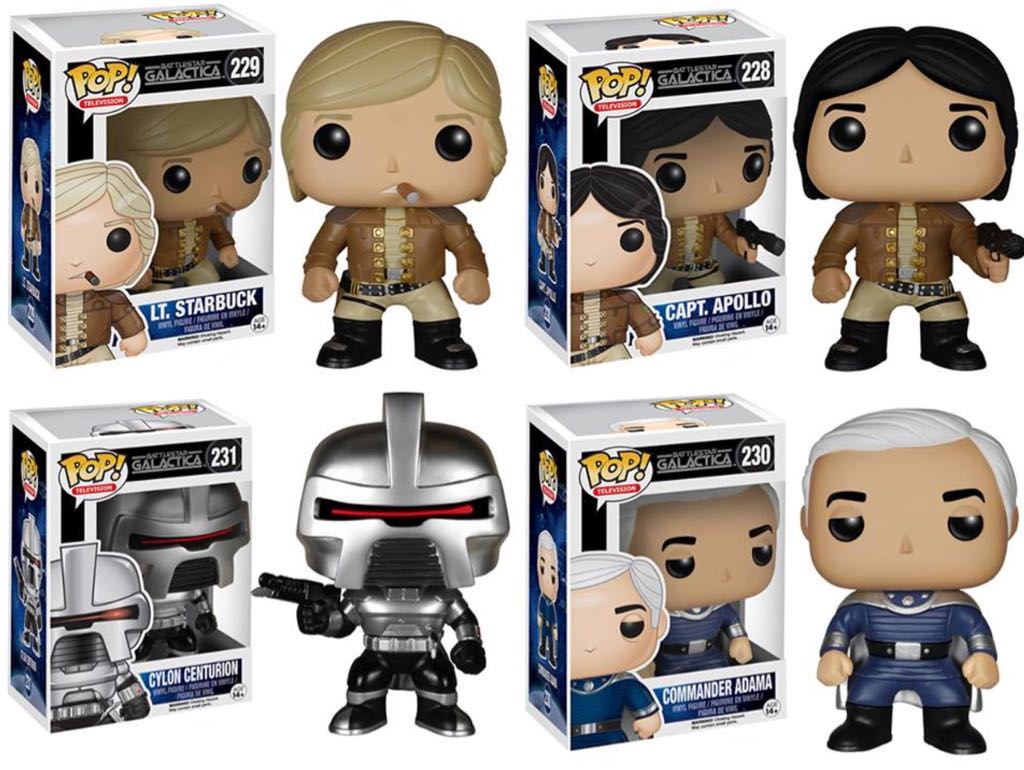Lt. Starbuck - Battlestar Galactica vinyl figure collectible [Barcode 849803051211] - Main Image 2