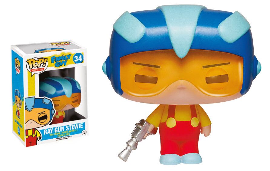 Ray Gun Stewie - Family Guy vinyl figure collectible [Barcode 849803052416] - Main Image 2