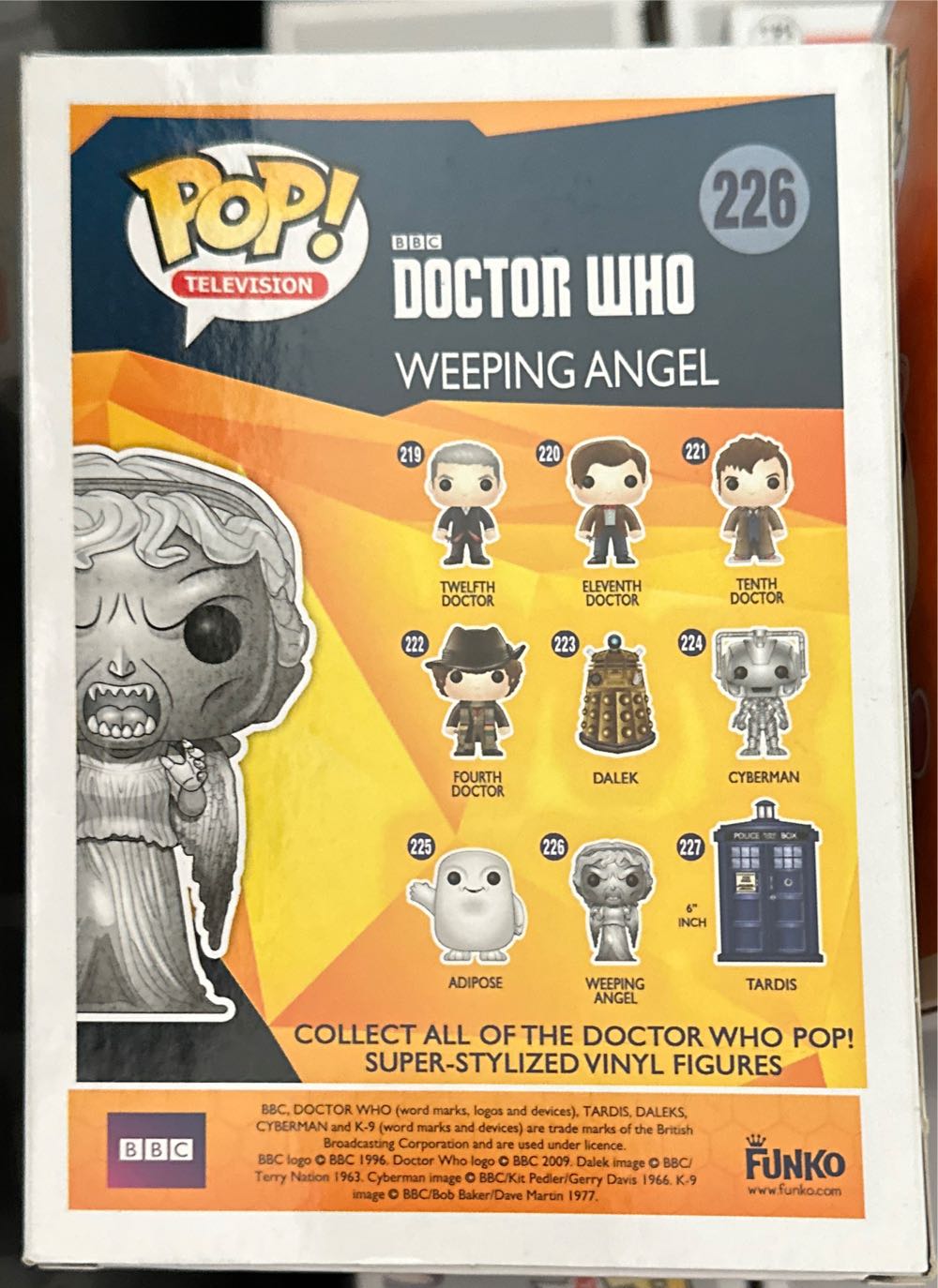 Weeping Angel - Doctor Who vinyl figure collectible [Barcode 849803052584] - Main Image 4