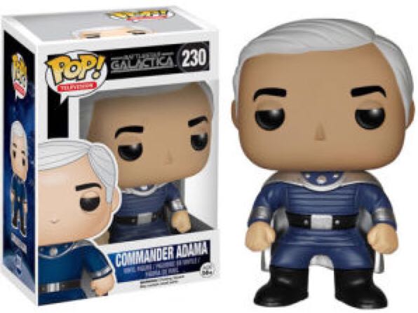 Battlestar Galactica Commander Adama - Battlestar Galactica vinyl figure collectible [Barcode 849803051259] - Main Image 2