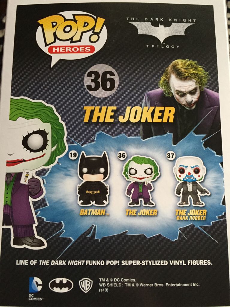 The Joker - The Dark Knight vinyl figure collectible - Main Image 2