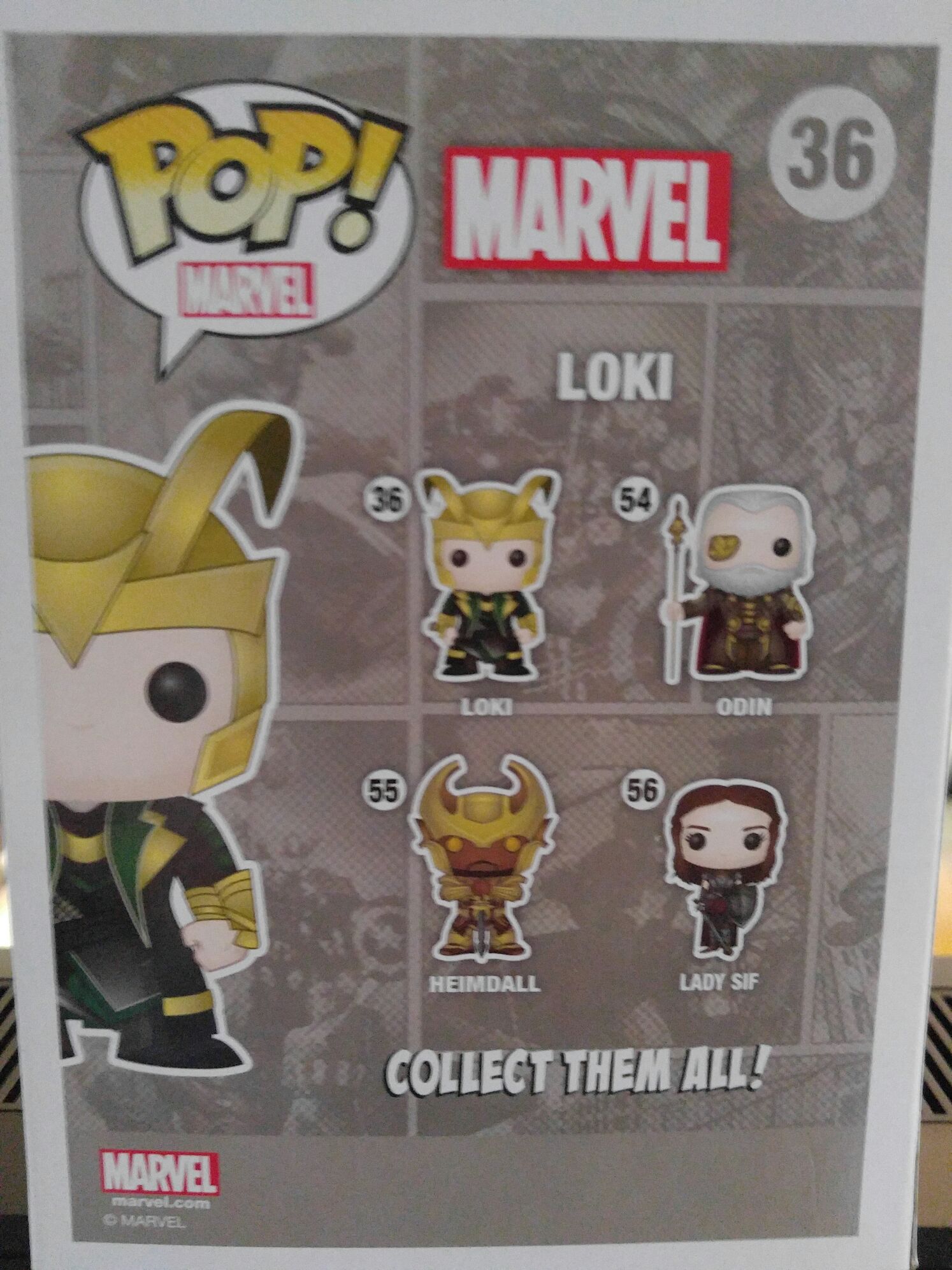 Loki - Marvel Universe vinyl figure collectible - Main Image 2