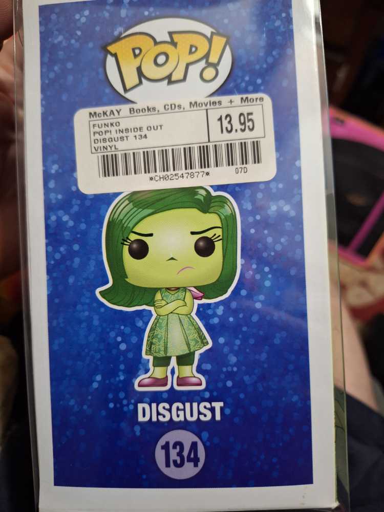 Inside Out: Disgust - Inside Out vinyl figure collectible [Barcode 849803048754] - Main Image 3