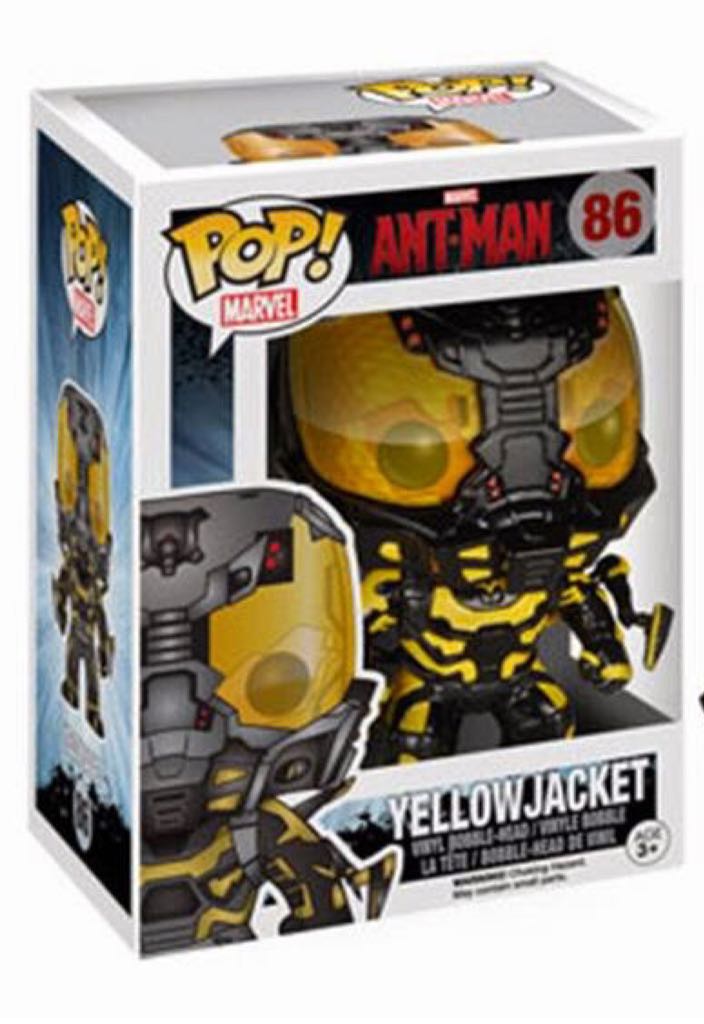 Yellowjacket - Marvel Universe vinyl figure collectible [Barcode 849803049621] - Main Image 2