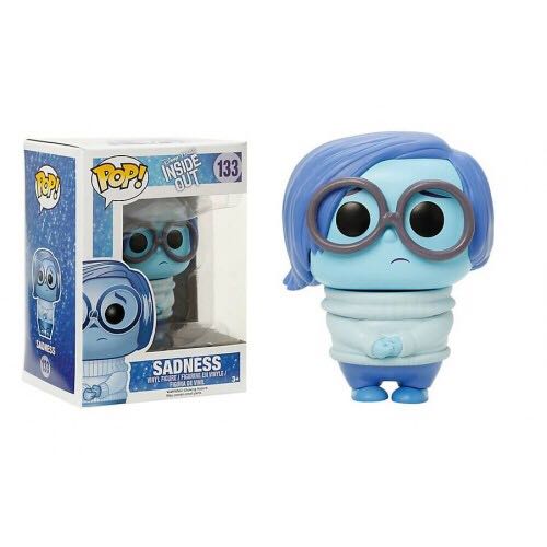 Sadness (Flock Hair) - Inside Out vinyl figure collectible - Main Image 2
