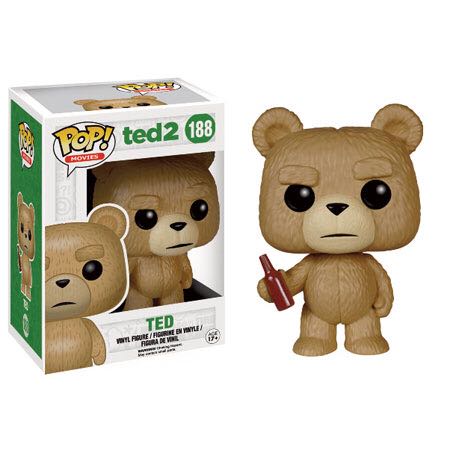 Ted (w/ Beer) $35 - Ted vinyl figure collectible - Main Image 2