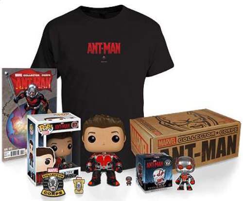 Ant-Man with Mini Ant-Man $15 - Marvel Universe vinyl figure collectible - Main Image 2