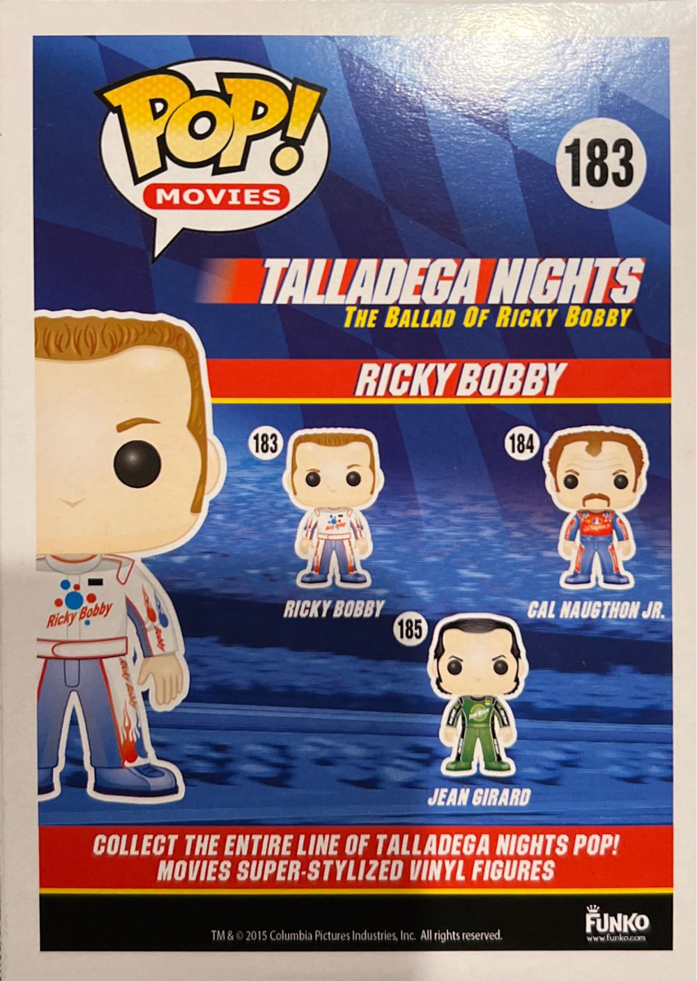 Ricky Bobby - Talladega Nights vinyl figure collectible [Barcode 849803054922] - Main Image 3