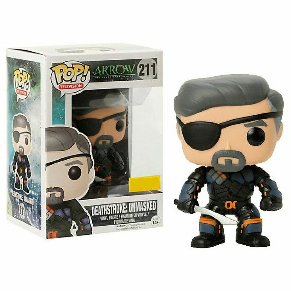 Unmasked Deathstroke - Arrow vinyl figure collectible - Main Image 2