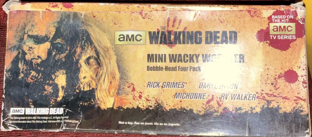 Walking Dead-Mini Wacky Wobbler - The Walking Dead vinyl figure collectible [Barcode 849803040024] - Main Image 2