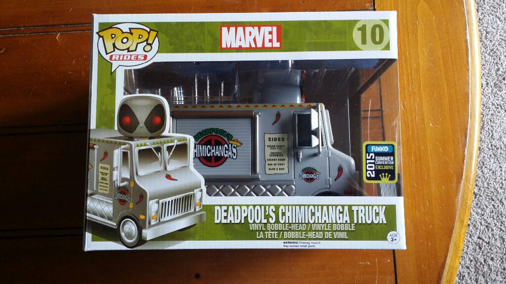 Deadpool’s Chimichanga Truck - Marvel Universe vinyl figure collectible [Barcode 849803056957] - Main Image 2