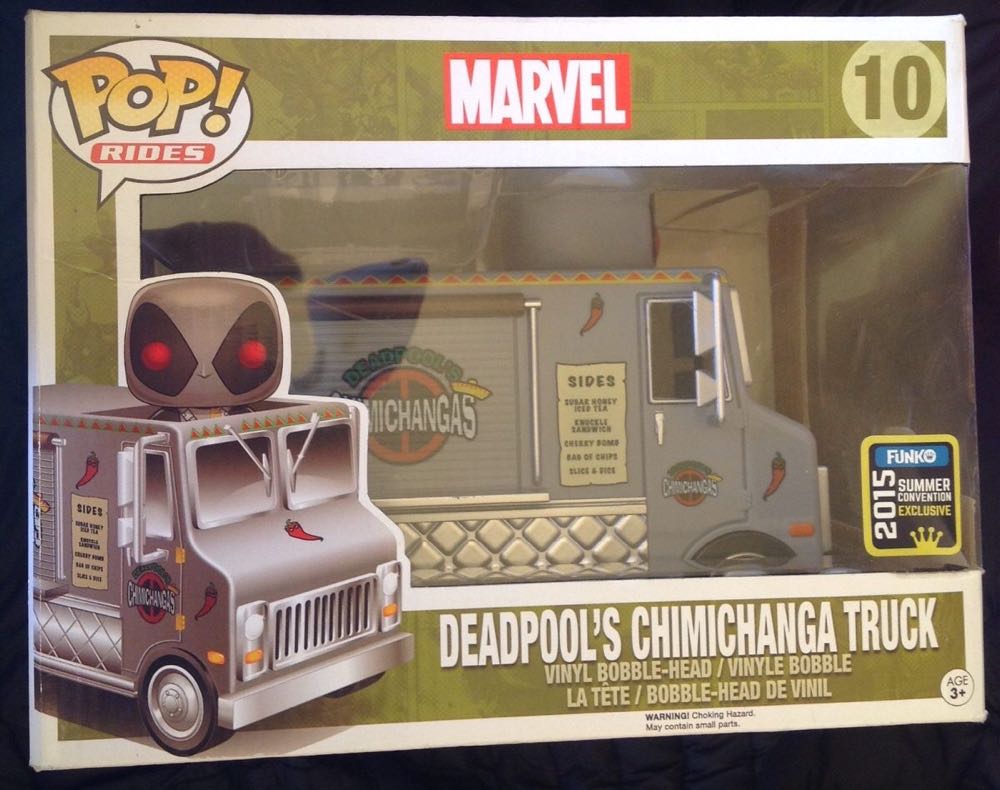 Deadpool’s Chimichanga Truck - Marvel Universe vinyl figure collectible [Barcode 849803056957] - Main Image 4