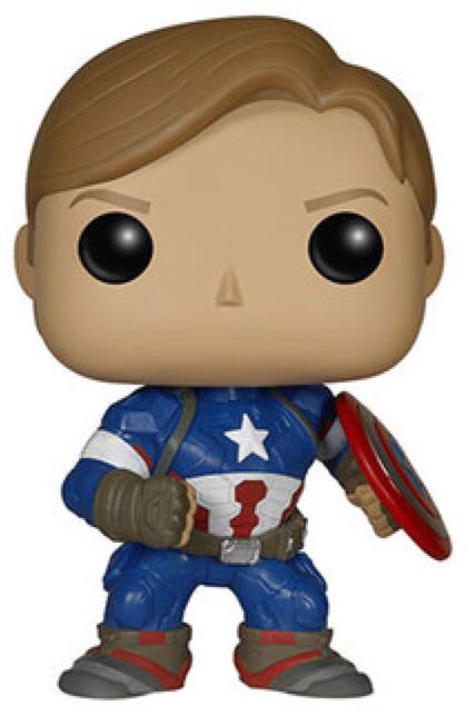 Captain America (Unmasked) - Avengers: Age of Ultron vinyl figure collectible - Main Image 2