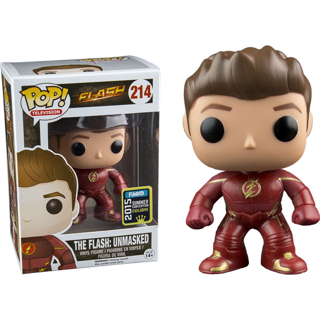 The Flash [Unmasked] - The Flash vinyl figure collectible - Main Image 2