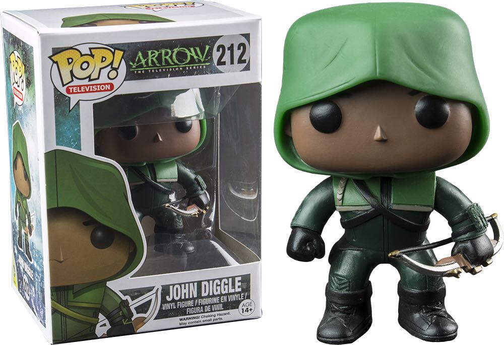 John Diggle - Arrow vinyl figure collectible [Barcode 849803055547] - Main Image 2