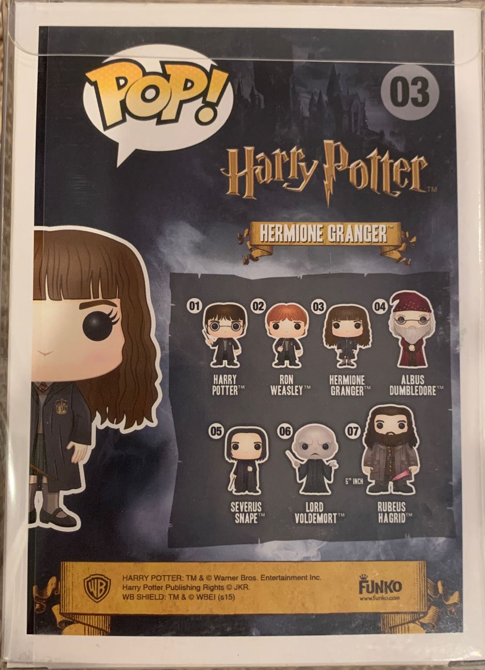 Hermione Granger - Harry Potter vinyl figure collectible [Barcode 849803058609] - Main Image 3
