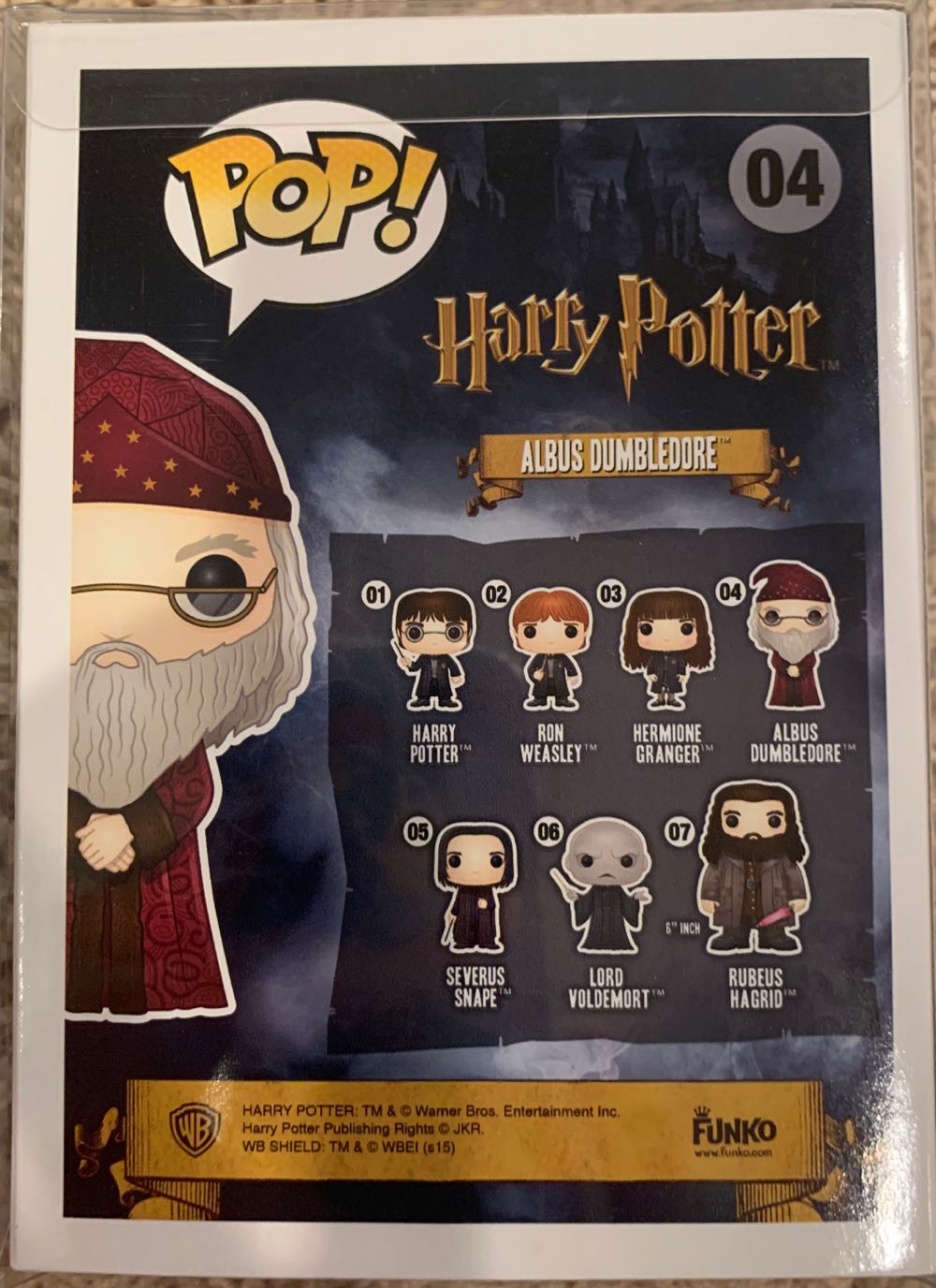 Albus Dumbledore - Harry Potter vinyl figure collectible [Barcode 849803058630] - Main Image 3