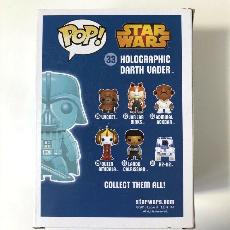 Holographic Darth Vader - Star Wars vinyl figure collectible - Main Image 3